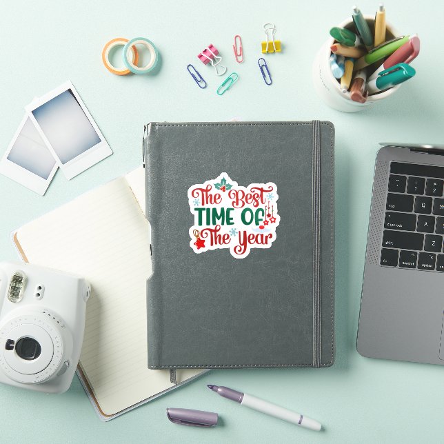Joyful Christmas Celebration Sticker (iPad Cover)