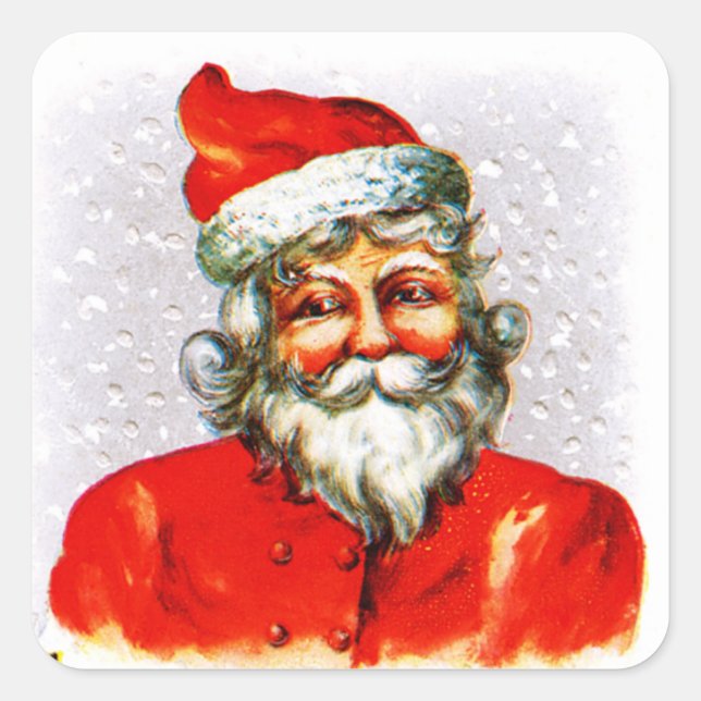 Joyful Christmas Days Square Sticker (Front)