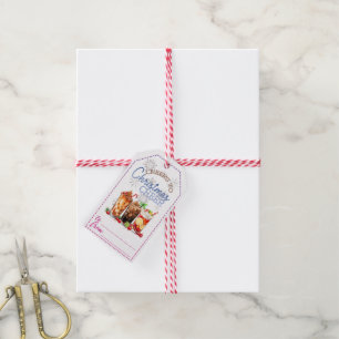 Joyful Christmas gift tags for celebrations