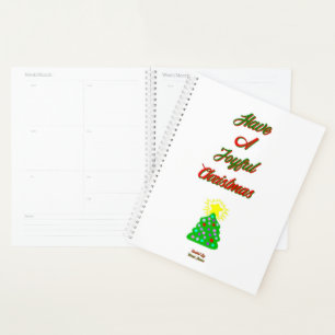 Joyful Christmas Standard Planner
