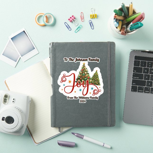 Joyful Christmas Sticker for Holy Night (Couverture iPad)