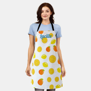 Joyful Citrus: Lemons & Oranges Apron
