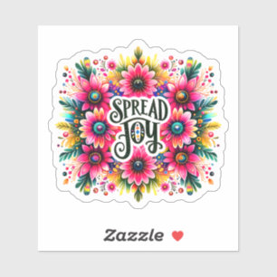 Joyful Colourful Floral Design