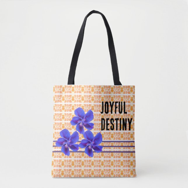 Joyful Destiny Tote Bag (Front)