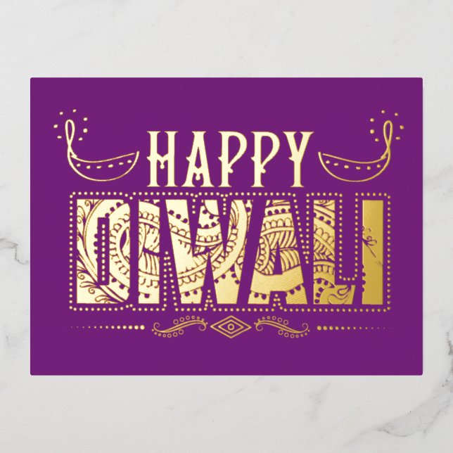 Joyful Diwali Postcard (Front)