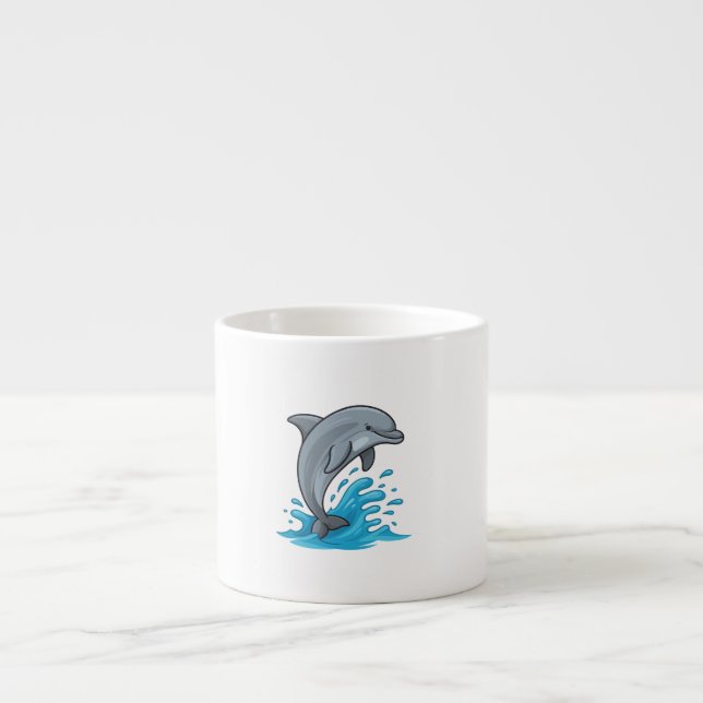 Joyful Dolphin Splash - Specialty Mug (Devant)