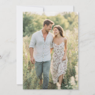 Joyful Earthy Nature Photo Invitation