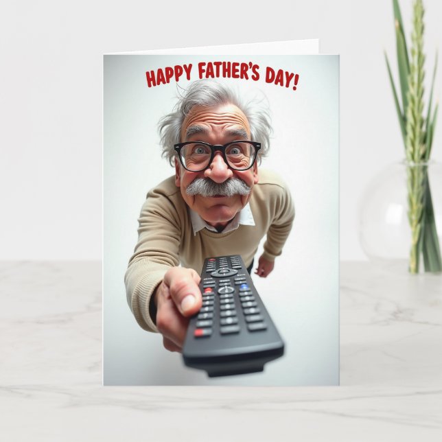 Joyful Fathers Day Face Card (Front)