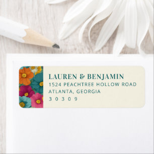 Joyful Floral Stylized Blooms