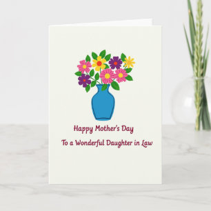 Joyful Flower Daughter Card
