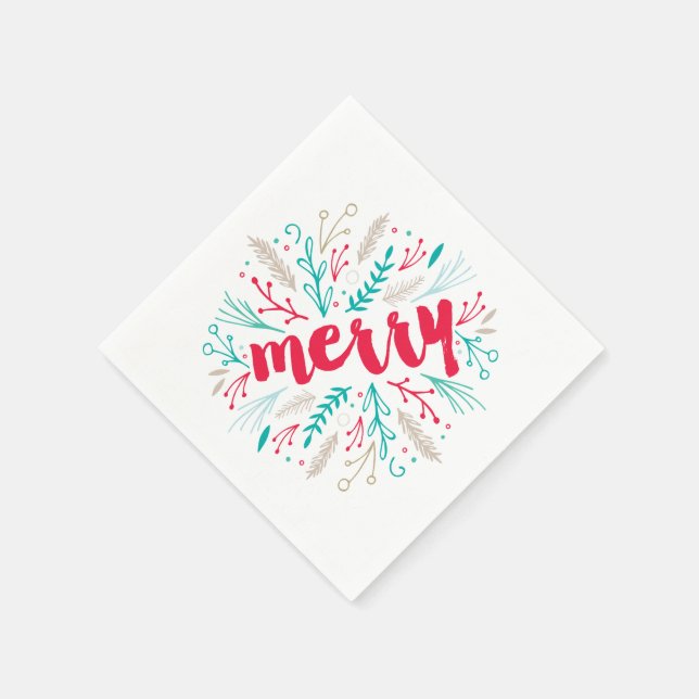 Joyful Foliage Napkin (Corner)