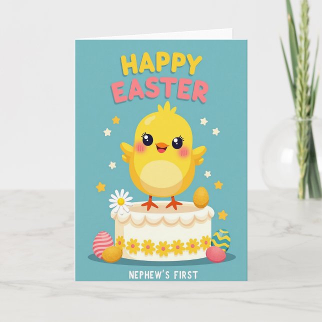 Joyful Fowl Celebration Card (Front)