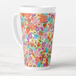 Joyful Garden Bloom Latte Mug