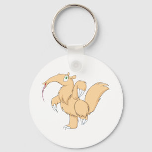 Joyful Giant Anteater Keychain