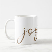 Joyful Gold Calligraphy Name White