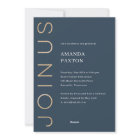 Joyful Grad Editable Colour Graduation Invitation