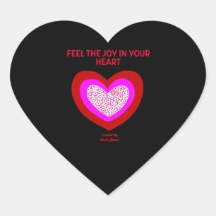 Joyful Heart Heart Sticker