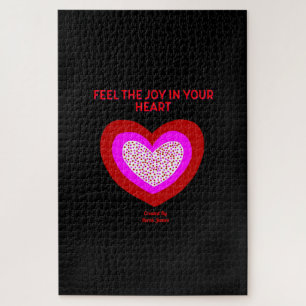 Joyful Heart Puzzle (1014 Pieces)