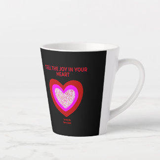 Joyful Heart Small Latte Mug