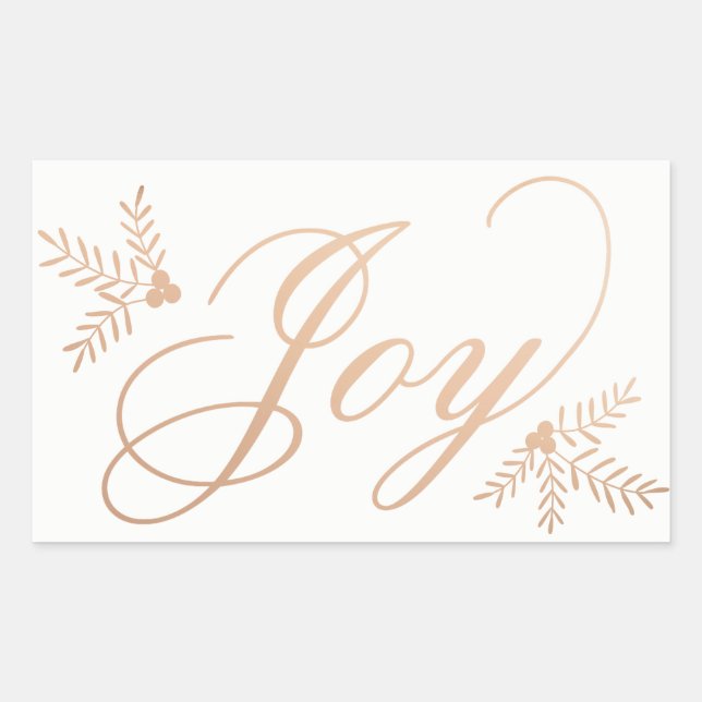 Joyful Holiday Sticker (Front)