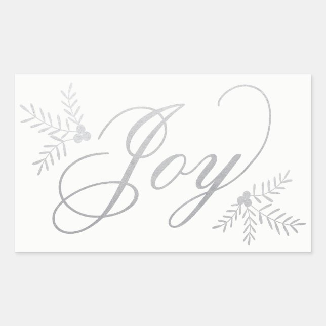 Joyful Holiday Sticker (Front)