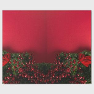 Joyful Holidays Christmas Wrapping Paper