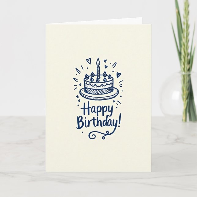 Joyful Illustration Card (Front)