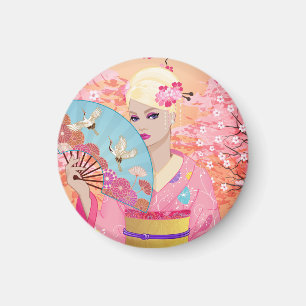 Joyful in Japan Magnet