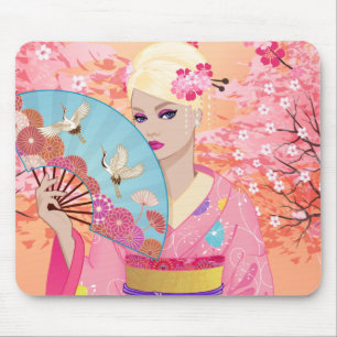 Joyful in Japan Mouse Pad