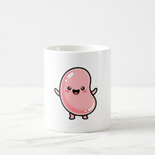 Joyful Jellybean – Cute Kawaii Illustration Coffee Mug