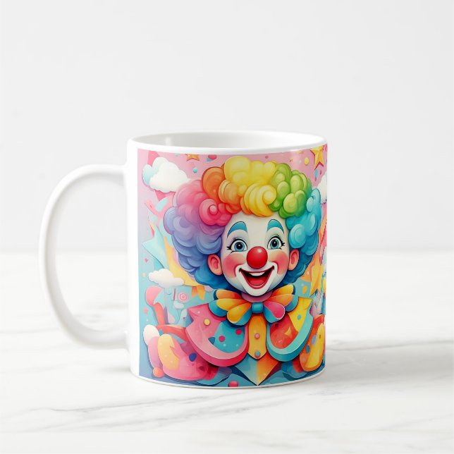 " JOYFUL JESTER " COFFEE MUG (Left)