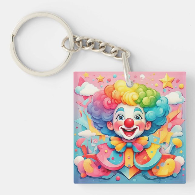 " JOYFUL JESTER " KEYCHAIN (Front)