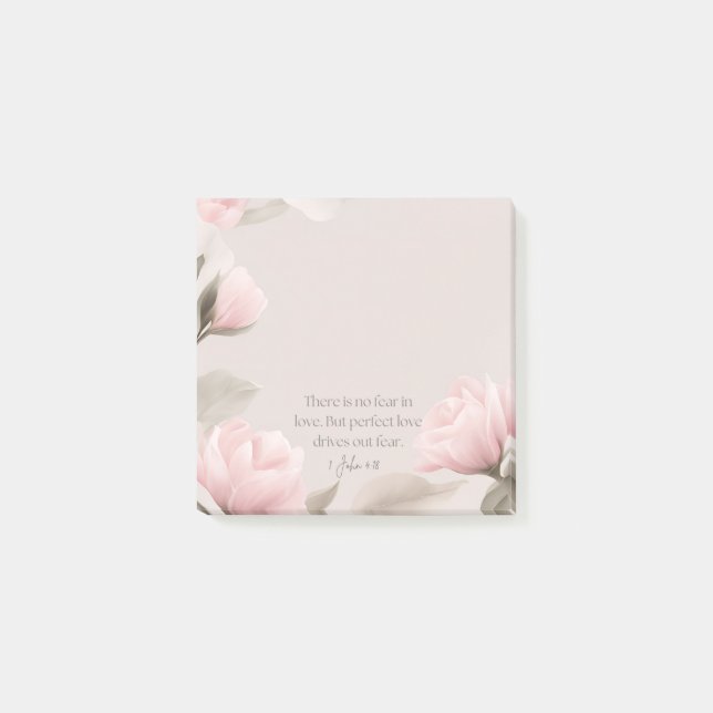 JOYful Jots post it note: No Fear  Post-it Notes (Front)