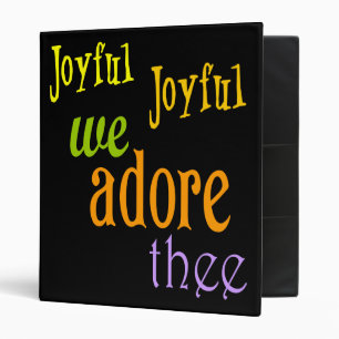 Joyful, Joyful Binder