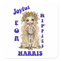 Joyful Kamala Harris President Hippie Boho