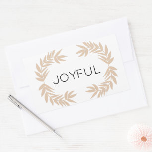 Joyful Leaves Sticker