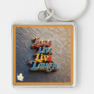 "Joyful Living Room Inspirations" Keychain