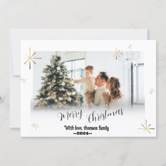 Joyful Memories: Personalized Photo Christmas Card