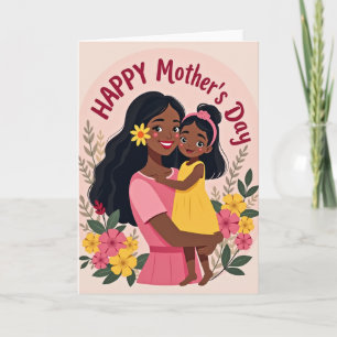 Joyful Mother Child Card