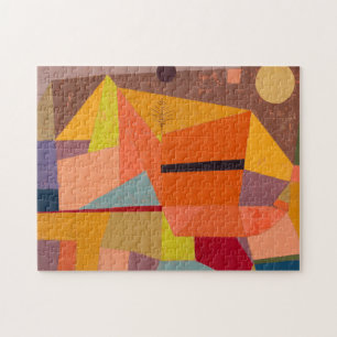 Joyful Mountain Landscape 1929 by Paul Klee Jigsaw Puzzle