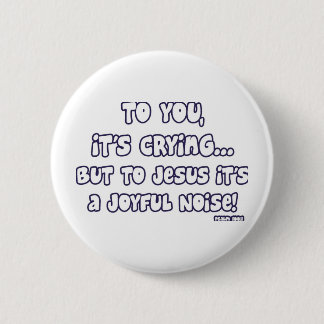 Joyful Noise 2 Inch Round Button