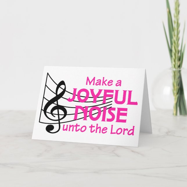 Joyful Noise Card (Front)