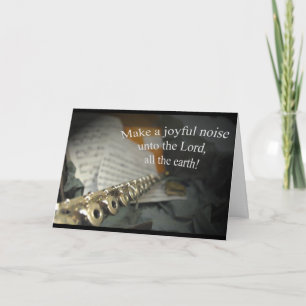 Joyful Noise customize inside card