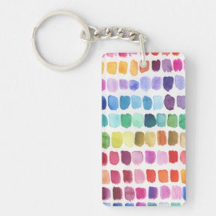 Joyful Palette of Colours - Summer Keychain