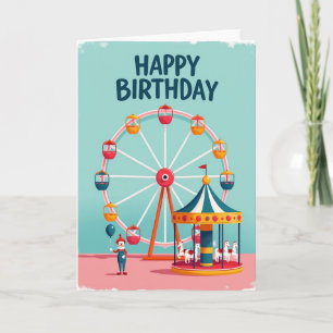 Joyful Park Birthday Card