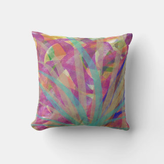 Joyful Reef Throw Pillow