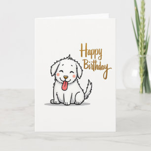 Joyful Smiling Birthday Card
