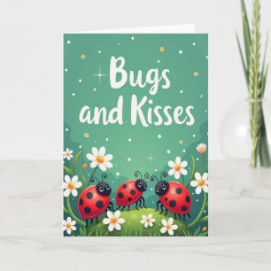 Joyful Spotted Bug Card