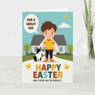 Joyful Springtime Scene Card