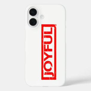 Joyful Stamp iPhone 16 Case